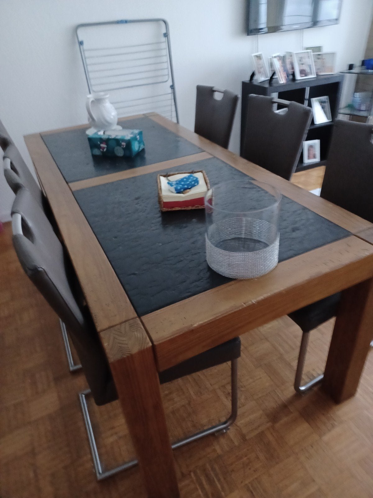 eettafel, Ophalen