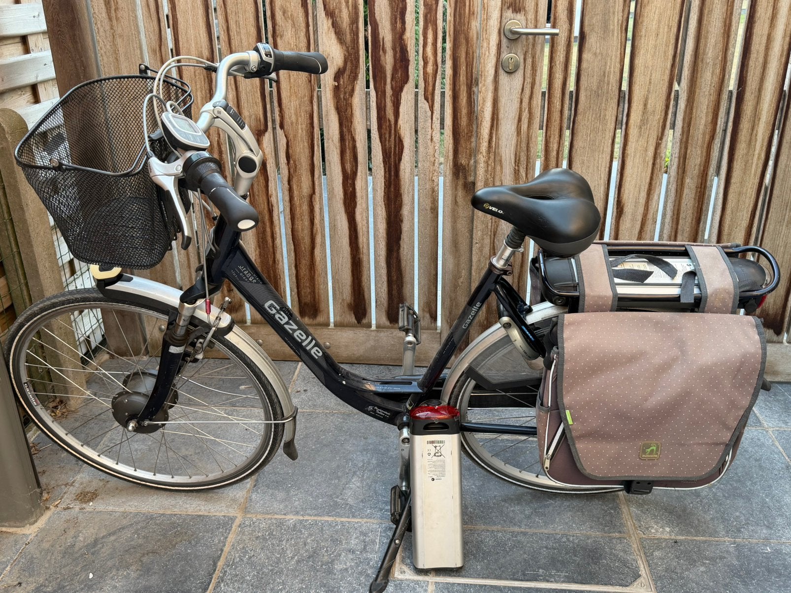 Elektrische Gazelle fiets, Fietsen en Brommers, Elektrische fietsen, Ophalen, Gebruikt, Gazelle