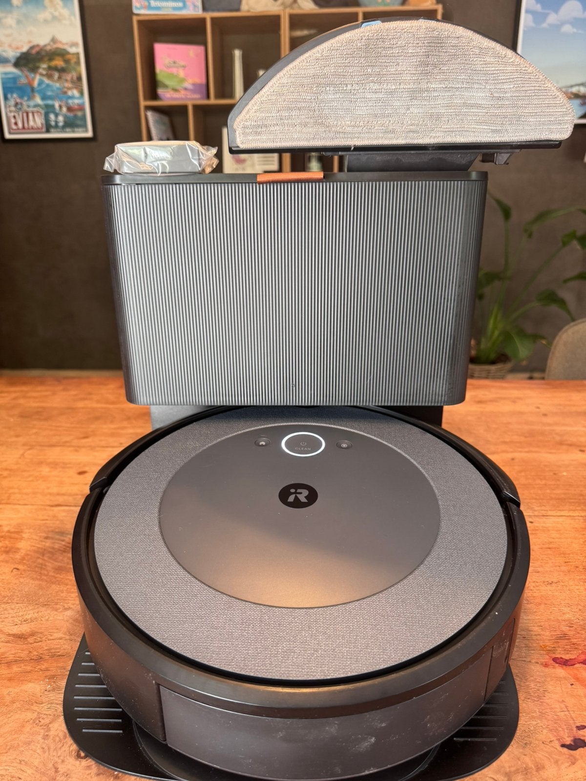 iRobot Roomba Combo i5+ - Clean Base et fonction lavage, Ophalen of Verzenden, Zo goed als nieuw, Automatisch legen, IRobot
