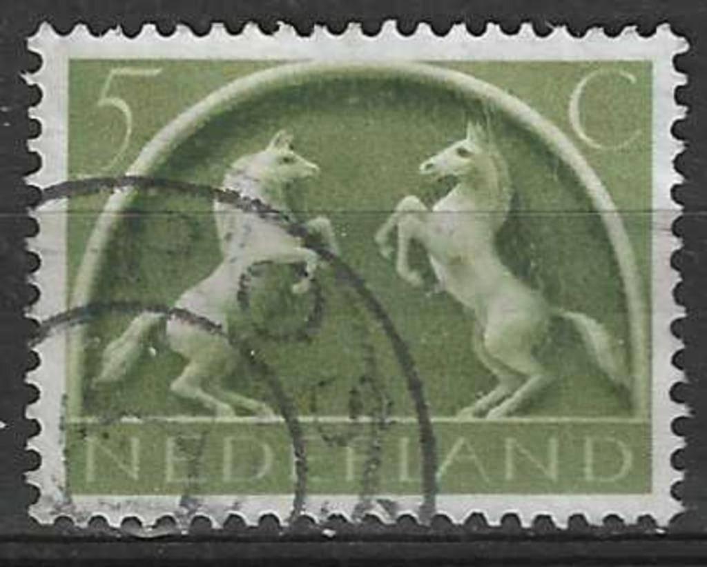 Pays-Bas 1943 - Yvert 401 - Symboles - 5 cm (ST), Timbres & Monnaies, Timbres | Pays-Bas, Envoi, Affranchi