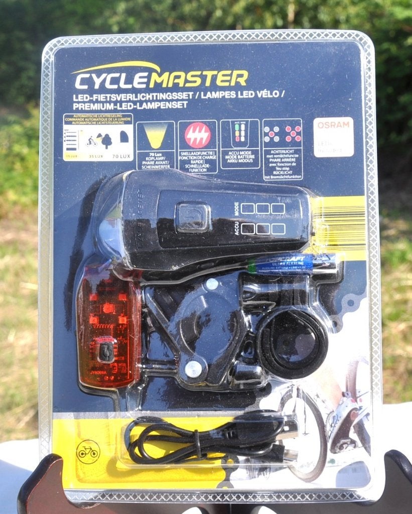 set de lampes led pour velo phareavant et arrière, Vélos & Vélomoteurs, Enlèvement ou Envoi, Neuf, Set d'éclairage