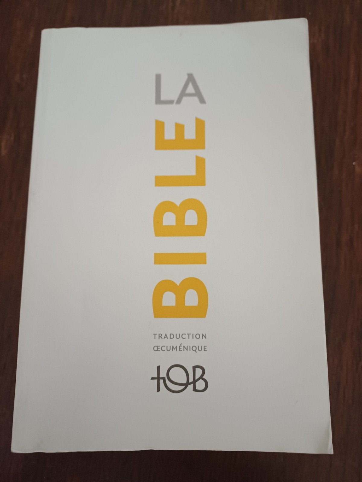Livre la bible toB, Collections, Cartes de naissance & Cartes de visite, Enlèvement