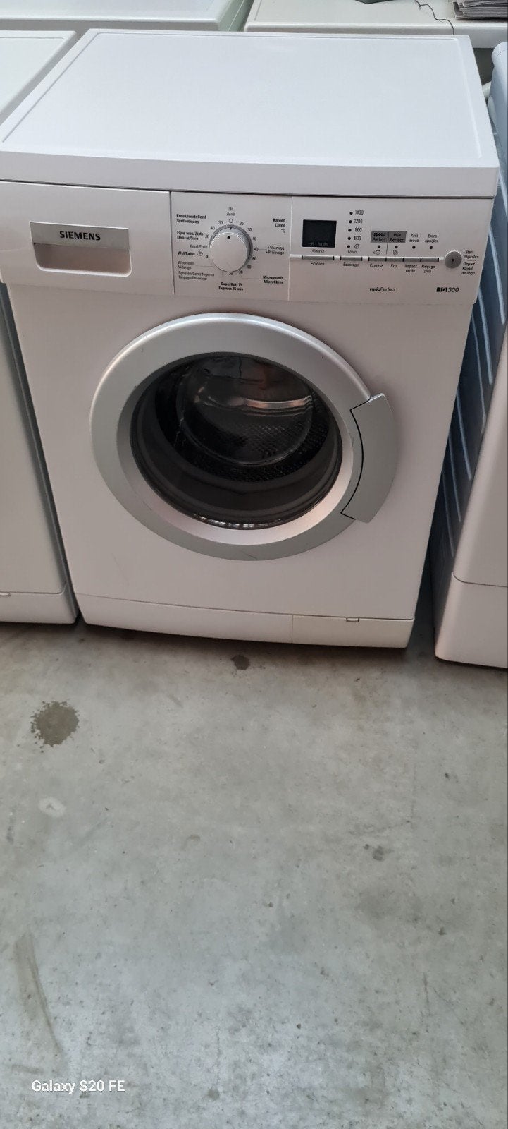 Lave-linge Siemens iQ300 7kg A+++, Electroménager, Congélateurs, Comme neuf, Encastré, Enlèvement ou Envoi
