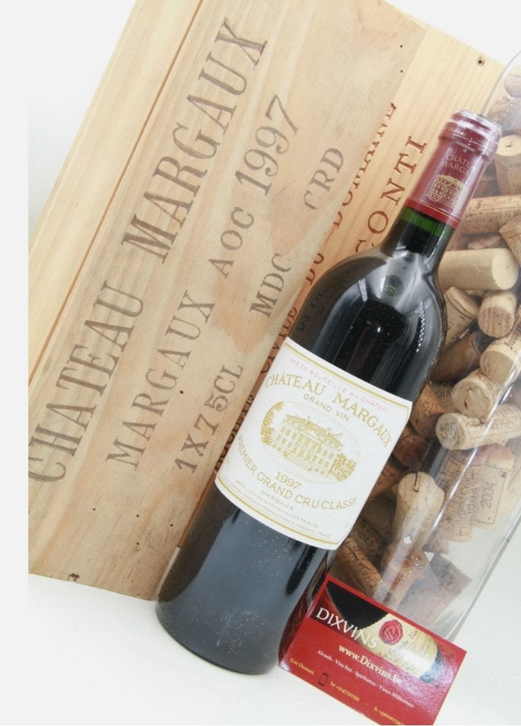 Chateau Margaux 1er Grand Cru Classé Margaux CBO 1997, Collections, Neuf, Enlèvement ou Envoi, Pleine, Vin rouge