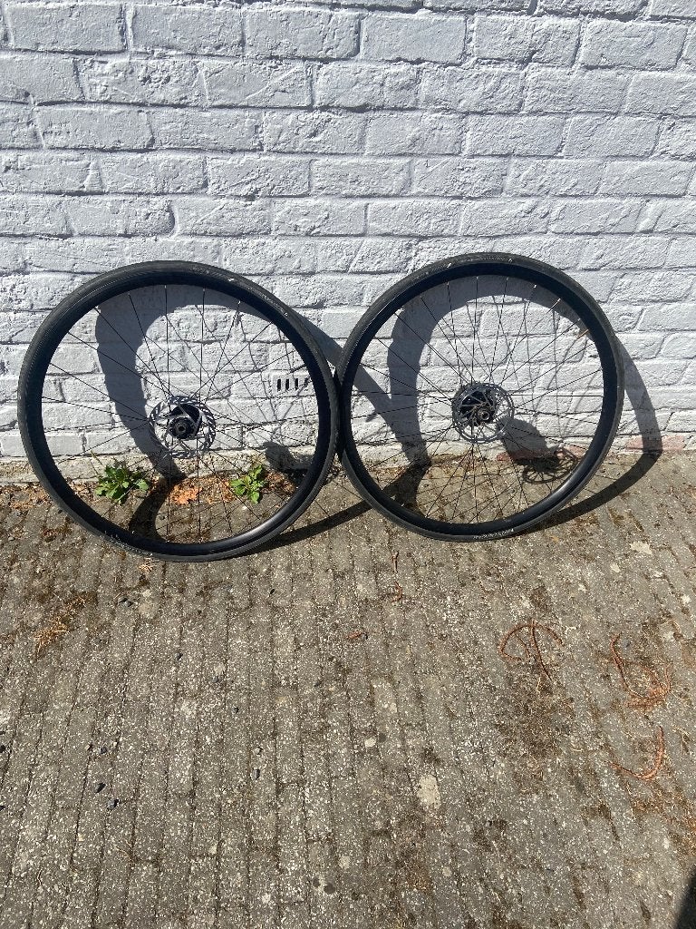 Wegwielen, Fietsen en Brommers, Fietsonderdelen, Gebruikt, Aluminium, Racefiets, Ophalen