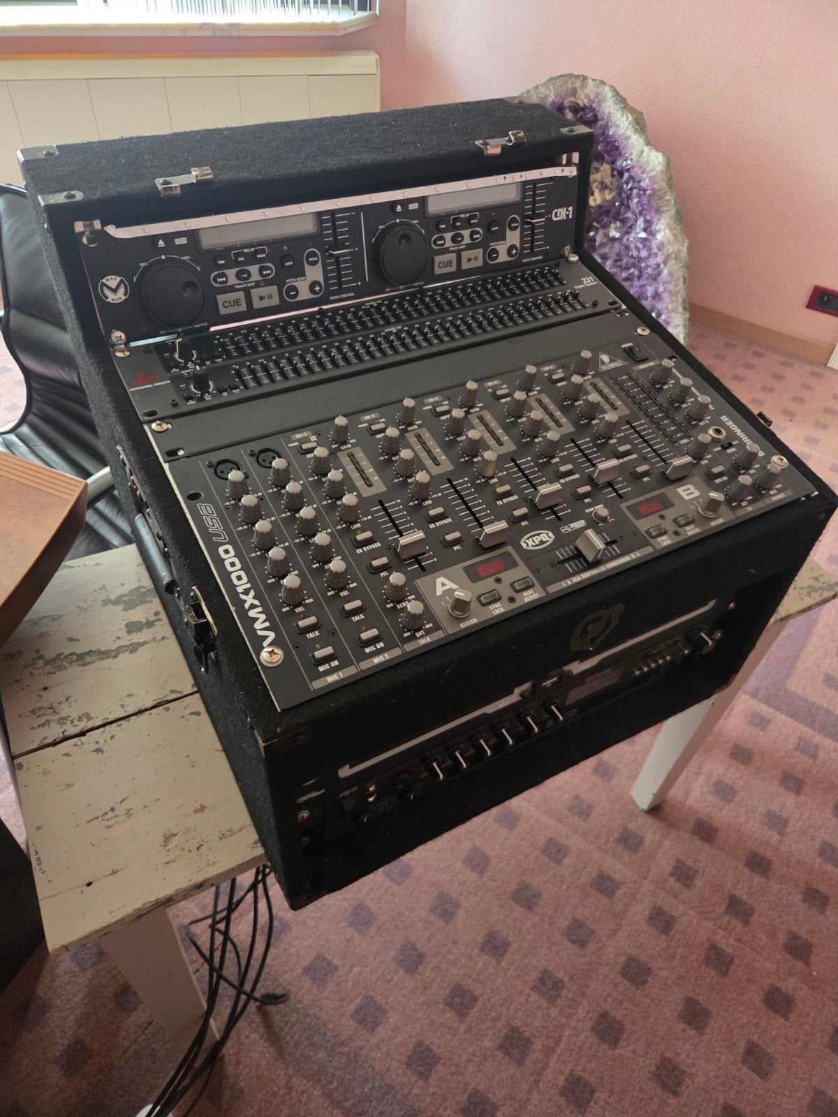 dj set met luidsprekers, Muziek en Instrumenten, Ophalen