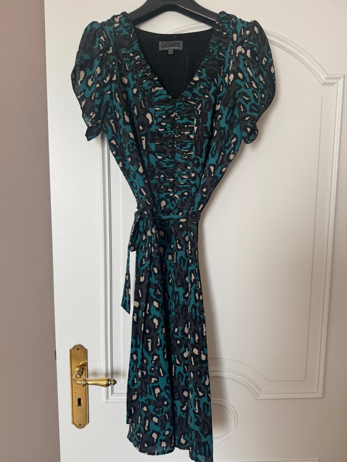 Belle robe Giovane, Vêtements | Femmes, Taille 38/40 (M), Enlèvement ou Envoi, Au-dessus du genou, Comme neuf