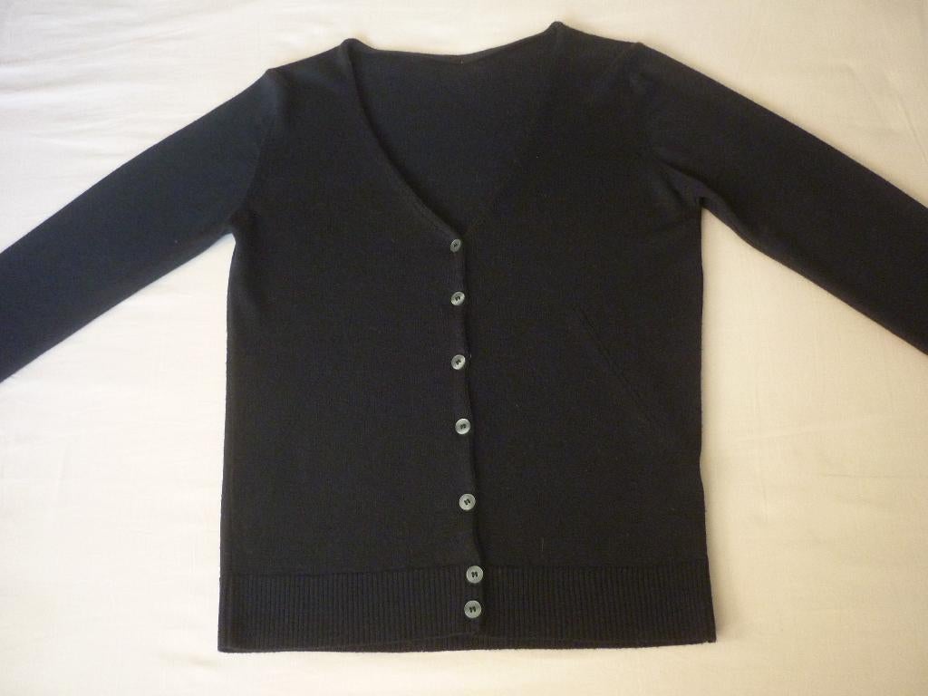 Wollen Vest Turnover, Kleding | Dames, Zwart, Nieuw, Maat 36 (S), Turnover