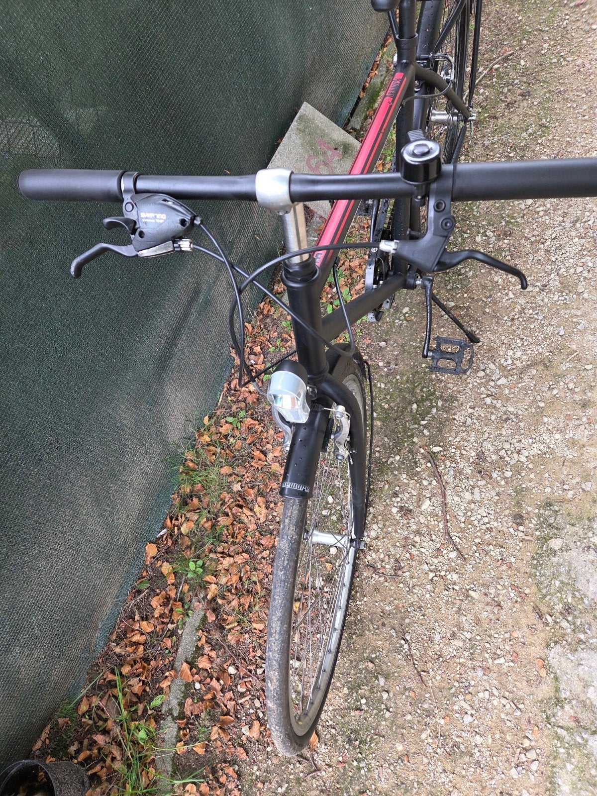heren fiets, Vélos & Vélomoteurs, Vélos | Vélos couchés, Enlèvement, Frein sur jante, Guidon haut, Autres marques