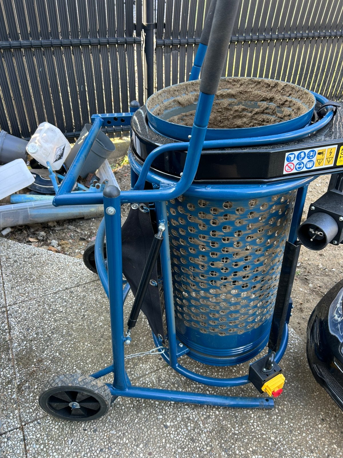 HBM 360 Watt Elektrische Rolzeef 375 x 785 mm., Bricolage & Construction, Enlèvement, Comme neuf