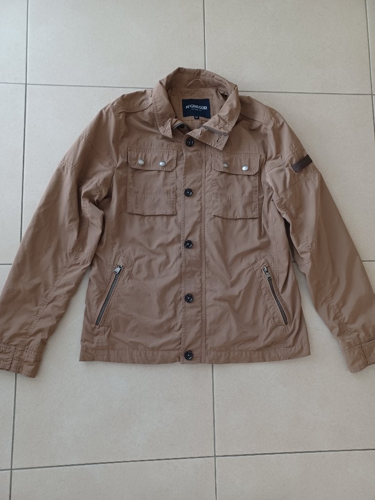 herenjas Mc Gregor maat 50, Kleding | Heren, Jassen | Zomer, Ophalen, Maat 48/50 (M), Bruin, MC GREGOR