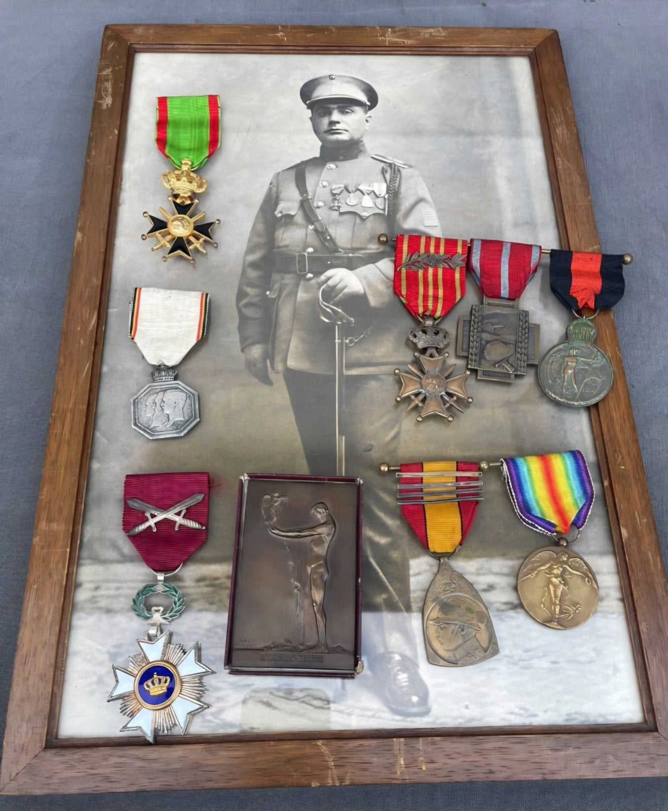 2de linie regiment  officier Wackenier, Ophalen of Verzenden