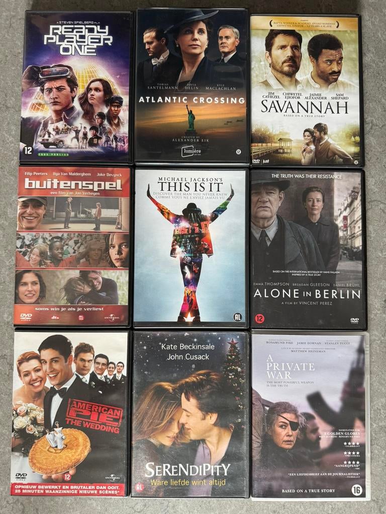 146 DVD’s ( ook per stuk te koop ), Ophalen of Verzenden, Zo goed als nieuw