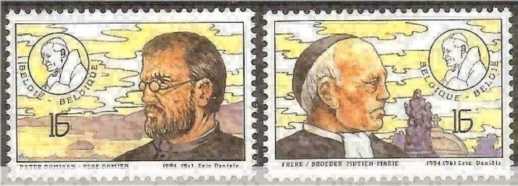 Belgie 1994 - Yvert 2553-2554 /OBP 2557-2558 - Pater Da (PF), Verzenden, Postfris, Postfris
