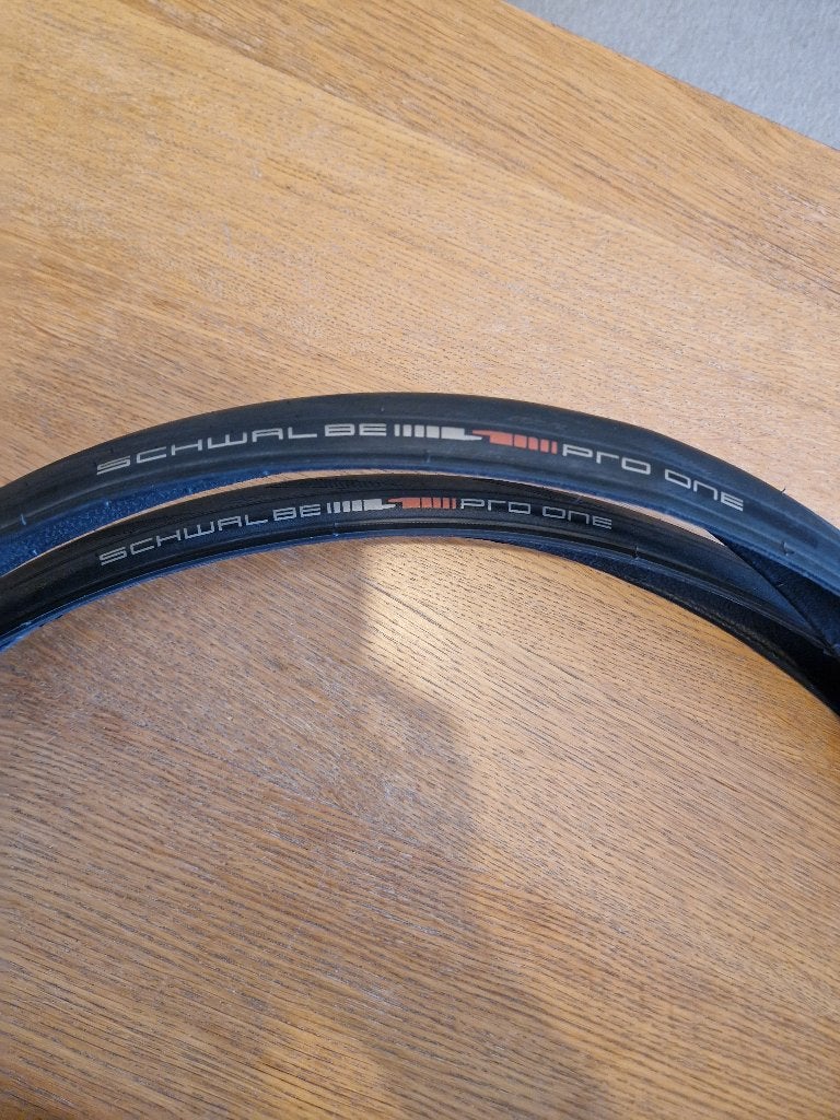 Schwalbe Pro One TLE racefiets buitenbanden 28 mm, Fietsen en Brommers, Ophalen, Band, Schwalbe, Zo goed als nieuw