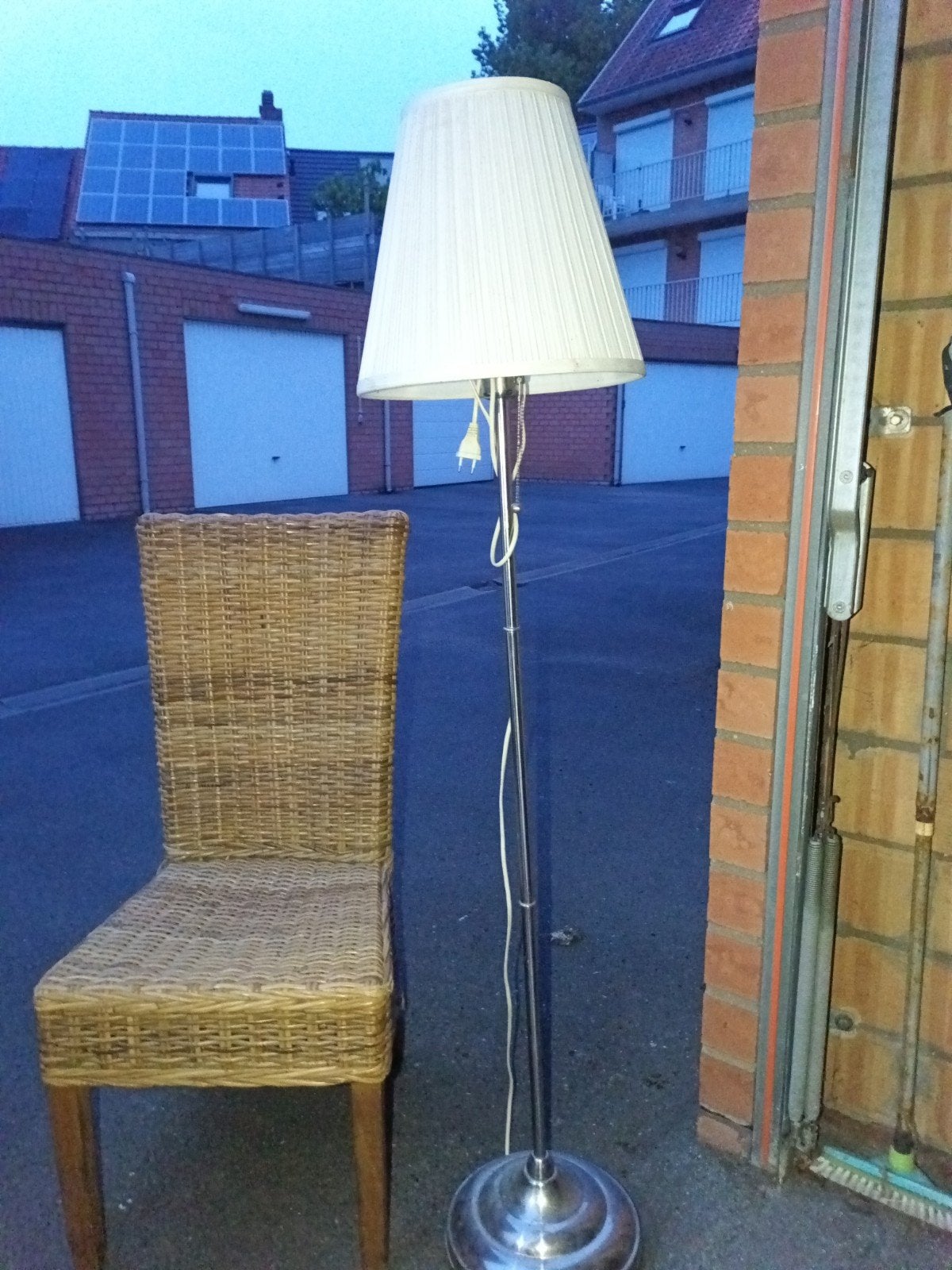 mooie staande lamp zo goed als nieuw, Huis en Inrichting, Ophalen, Zo goed als nieuw, Metaal