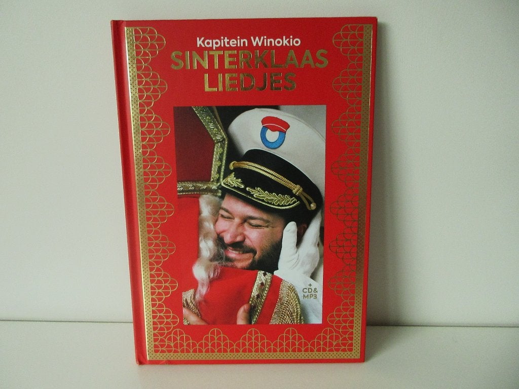 Boek + cd Kapitein Winokio Sinterklaasliedjes, Boeken, Ophalen of Verzenden, Cd