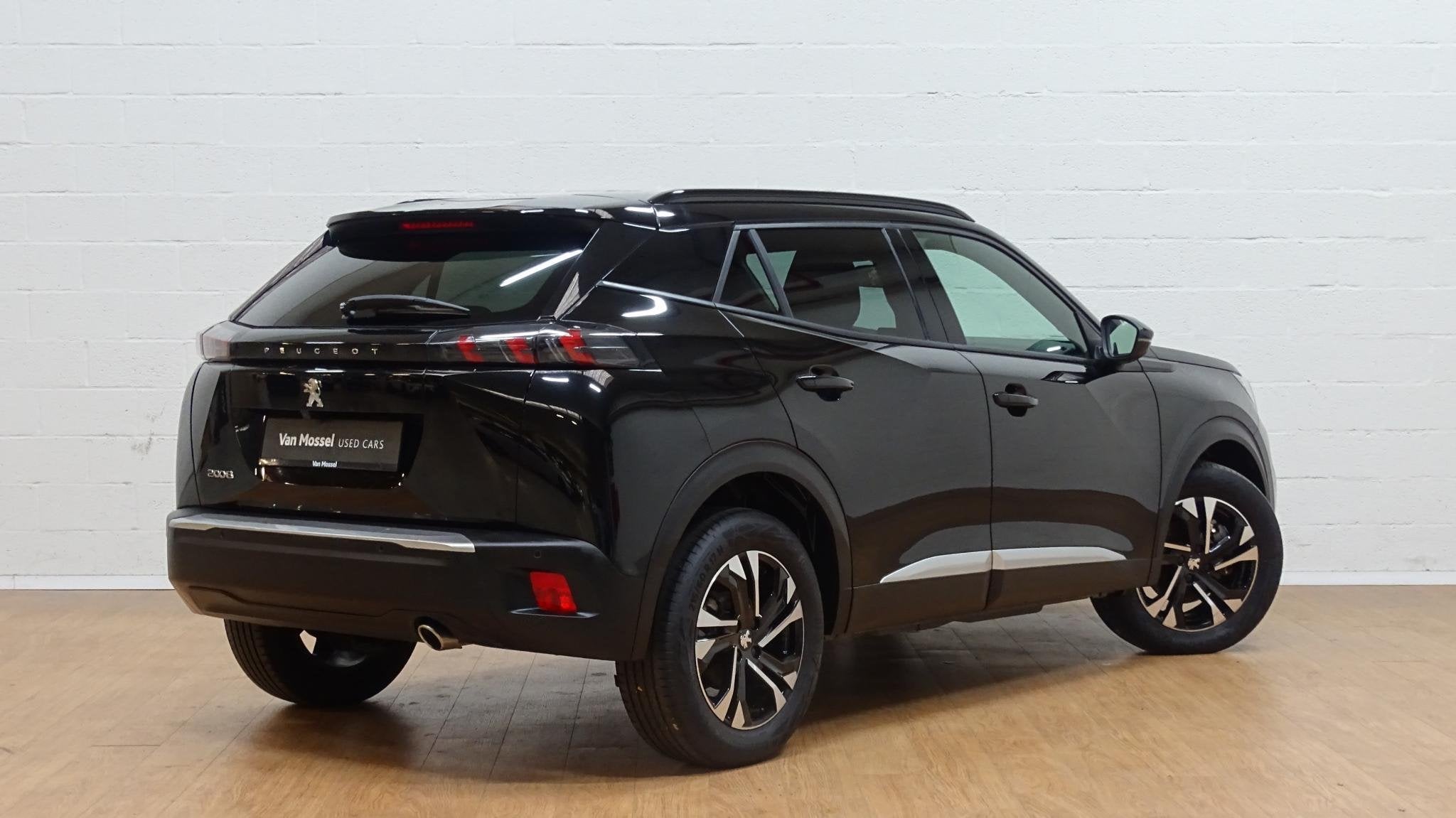 Peugeot 2008 1.5 BlueHDi Business automaat, Auto's, Stof, Zwart, 4 cilinders, Zwart