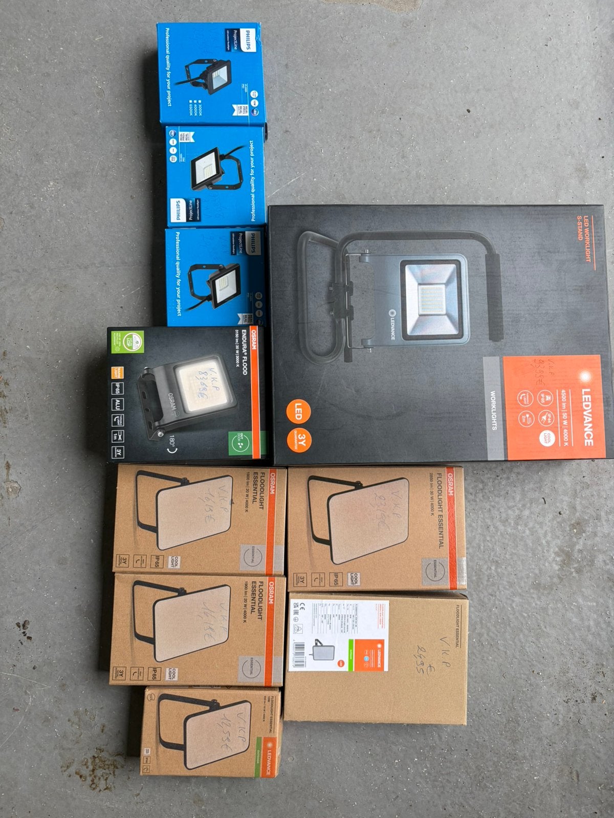 Lot LED-bouwlampen – Philips, OSRAM & LEDVANCE, Ophalen