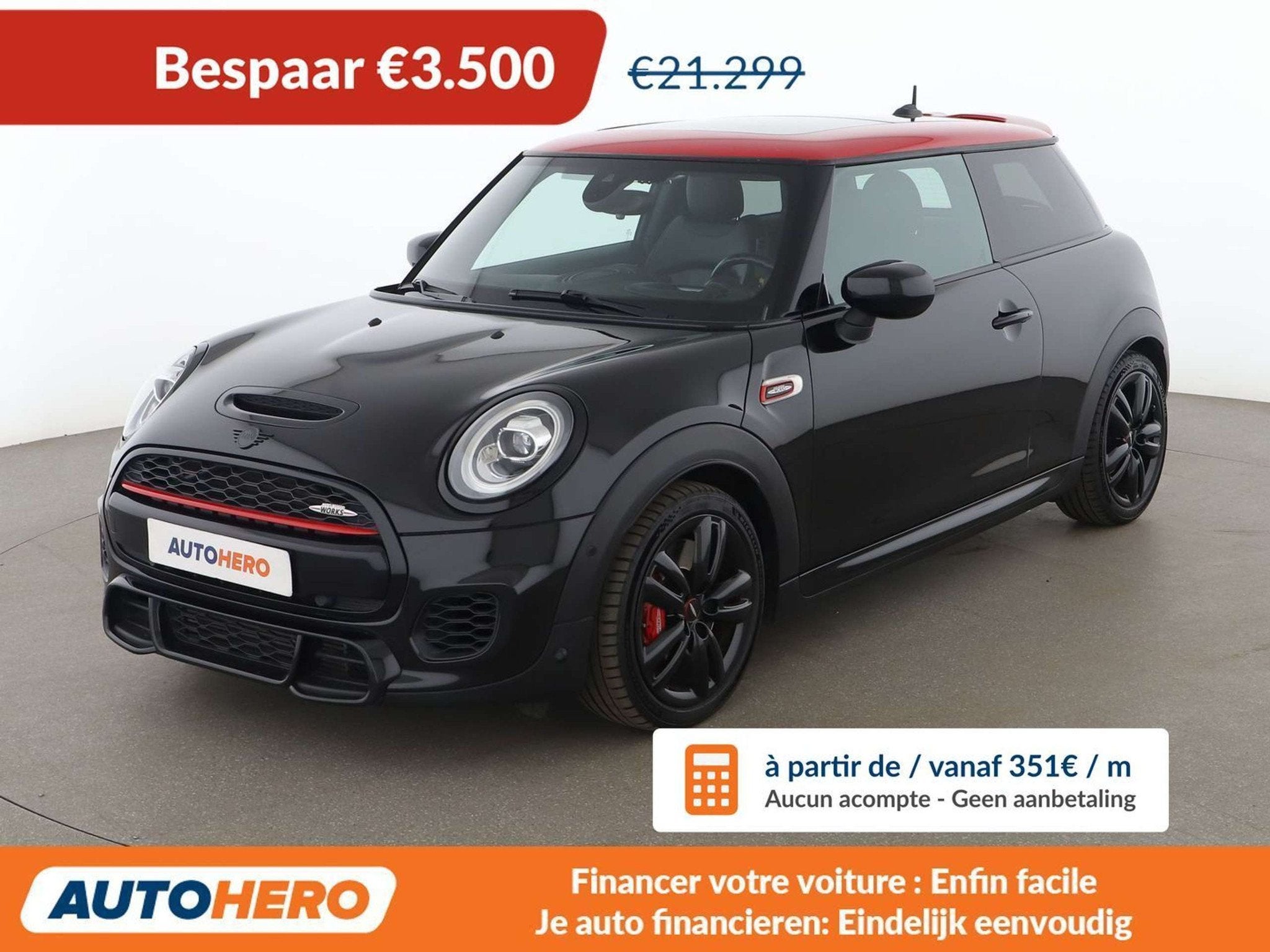 MINI John Cooper Works John Cooper Works (automatique), Autos, Achat, Euro 6, https://public.car-pass.be/vhr/46fd8f70-7fba-4072-b041-6e725893736b