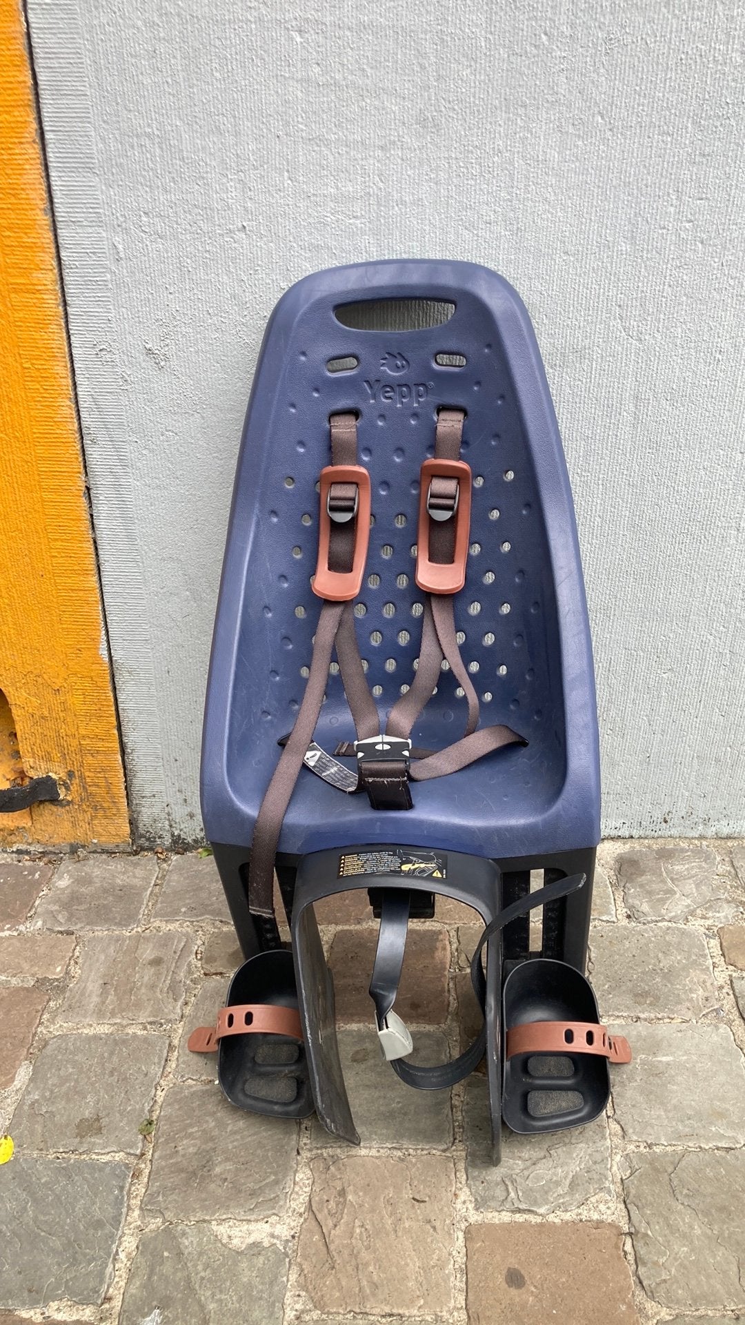 Siège vélo Thule Yepp Maxi Easyfit, Vélos & Vélomoteurs, Enlèvement, Utilisé, Siège arrière, Repose-pieds