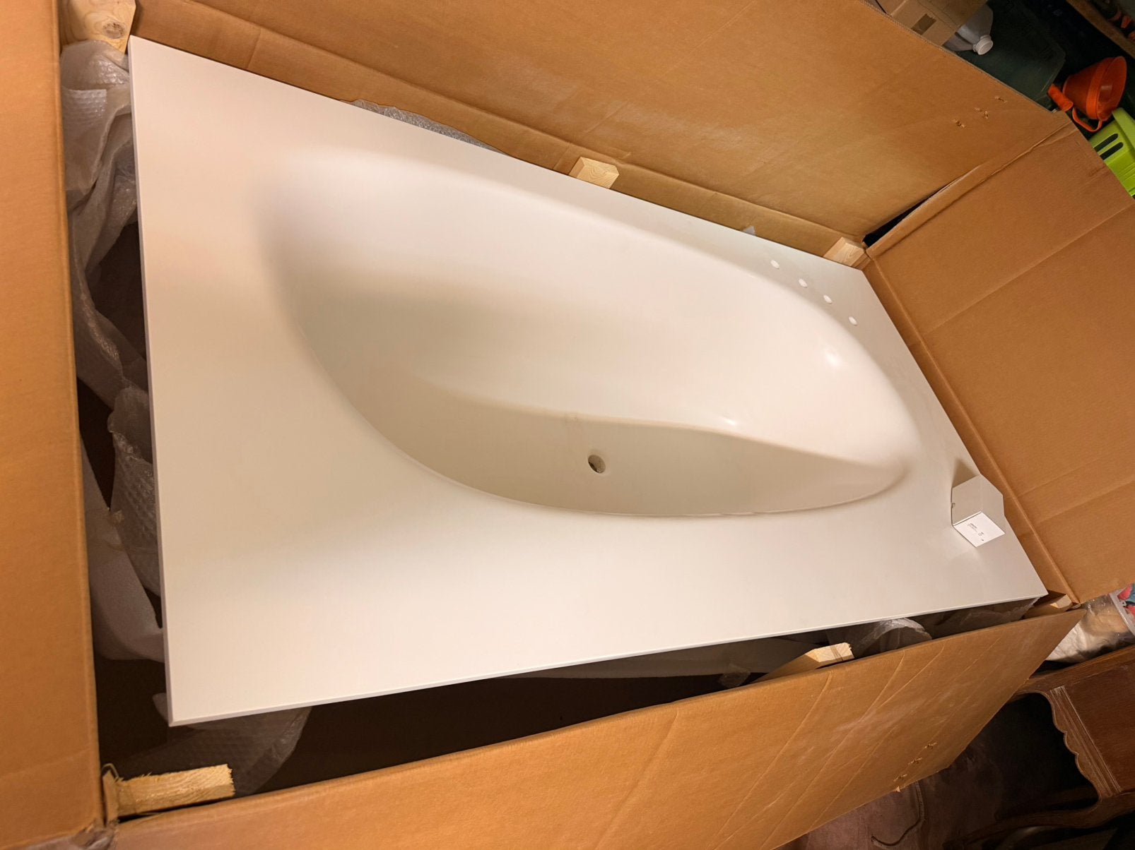 Baignoire design FALPER en CORIAN – 210  110 cm – NEUVE, Maison & Meubles, Enlèvement, Comme neuf