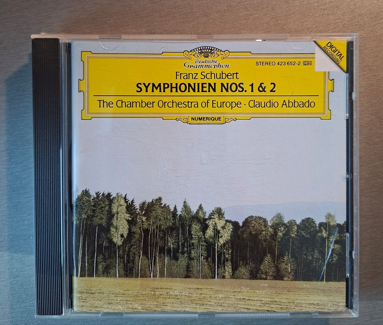 Cd. Schubert.  Symphonien 1 & 2 (DG, Abbado)., Cd's en Dvd's, Ophalen of Verzenden, Schubert