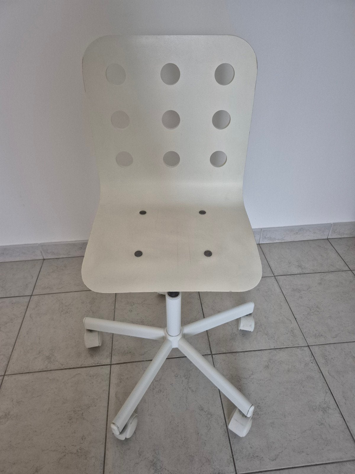 Bureaustoel ikea wit, Ophalen, Wit, Bureaustoel