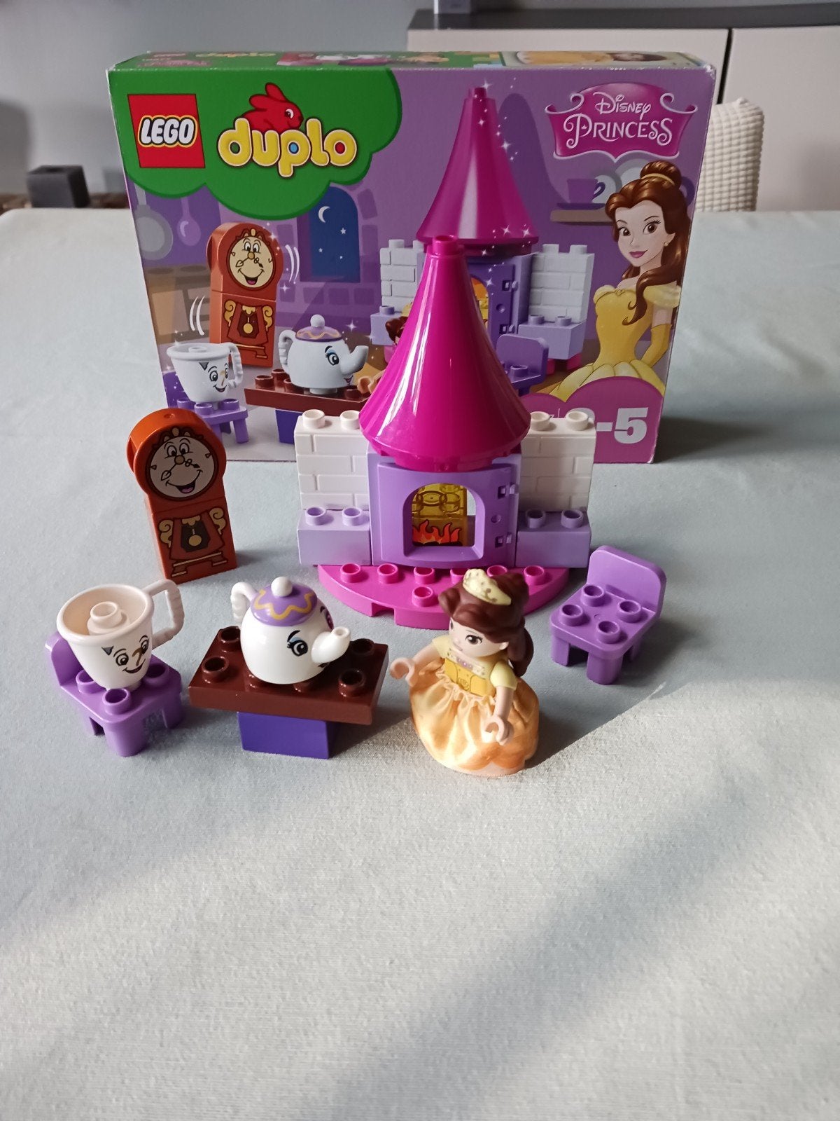 Duplo Disney Princess 'Belle's Tea Party', set 10877., Ophalen of Verzenden, Compleet, Complete set, Disney
