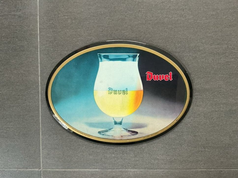 Panneau publicitaire Duvel vintage - Rob Otten Plastic, Collections, Enlèvement ou Envoi, Comme neuf, Duvel