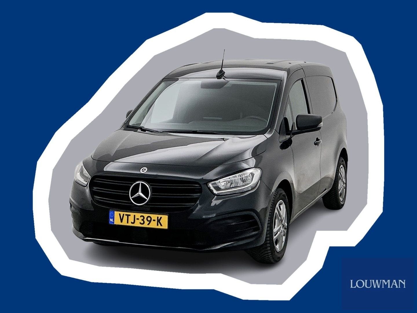 Mercedes-Benz Citan 110 CDI L1 Pro Carplay MBUX Trekhaak Cru, Auto's, 139 g/km, Zwart, Mercedes-Benz, Bedrijf