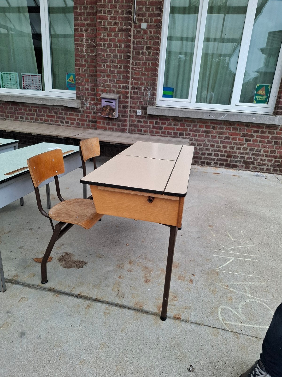 twee oude lessenaars, Huis en Inrichting, Ophalen
