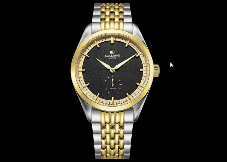 Nieuwe Solmani Motus LIMITED EDITION AUTOMAAT t.w.v. € 999, Bijoux, Sacs & Beauté, Montres de sport, Enlèvement ou Envoi, Étanche