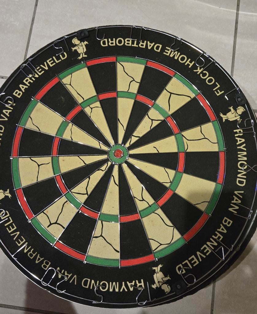 Collectors dartsborden, Ophalen