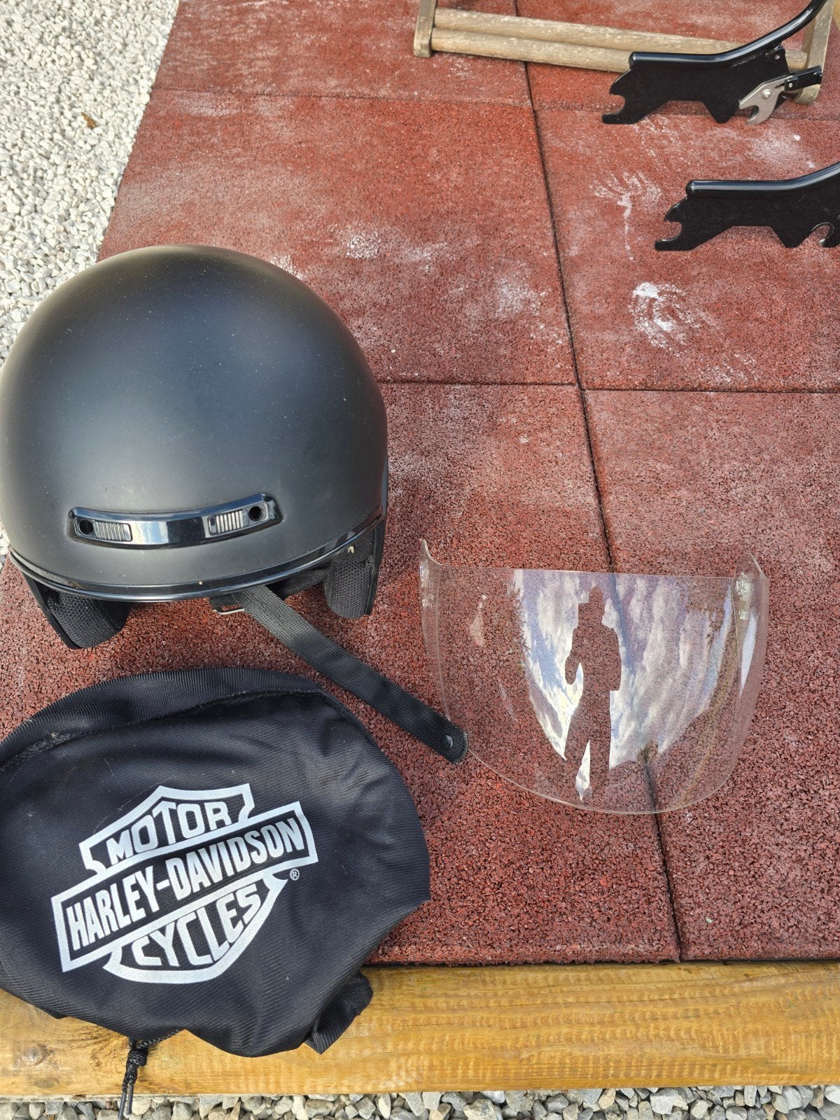 Casque Harley Davidson taille L, Motos, Enlèvement, L