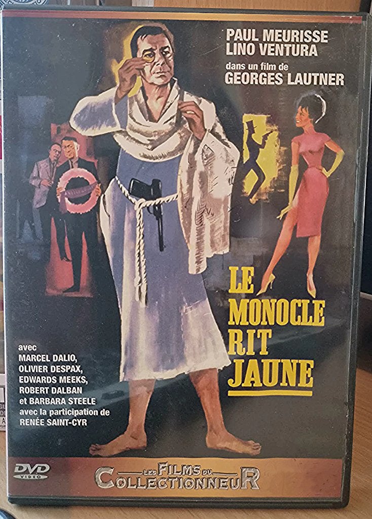 DVD Le Monocle rit jaune / Lino Ventura, Ophalen, Zo goed als nieuw