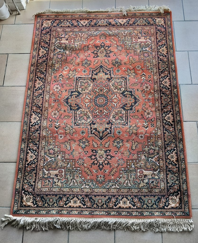 Tapis Neriz 100% laine vierge 165 cm de long*120 cm de large, 150 à 200 cm, Comme neuf, 100 à 150 cm, Enlèvement
