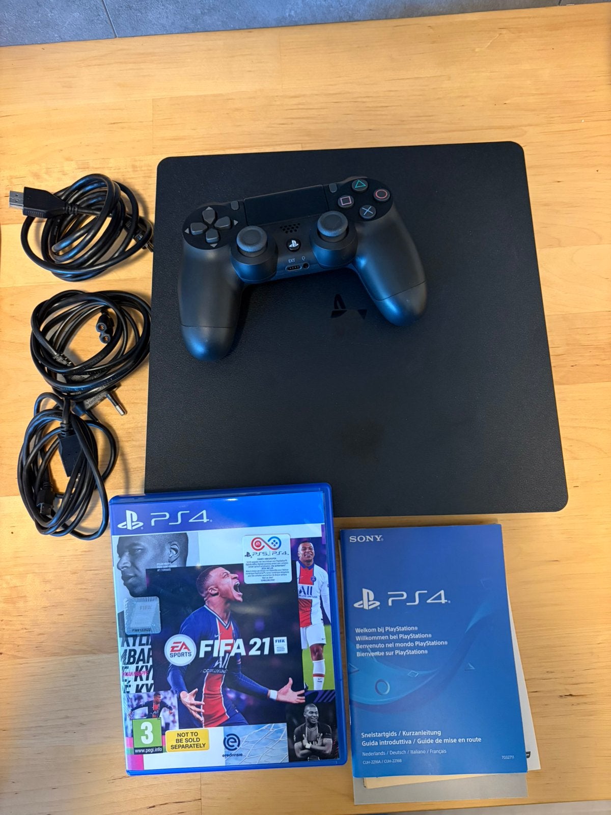 Playstation 4 - noir, Consoles de jeu & Jeux vidéo, Enlèvement, Comme neuf