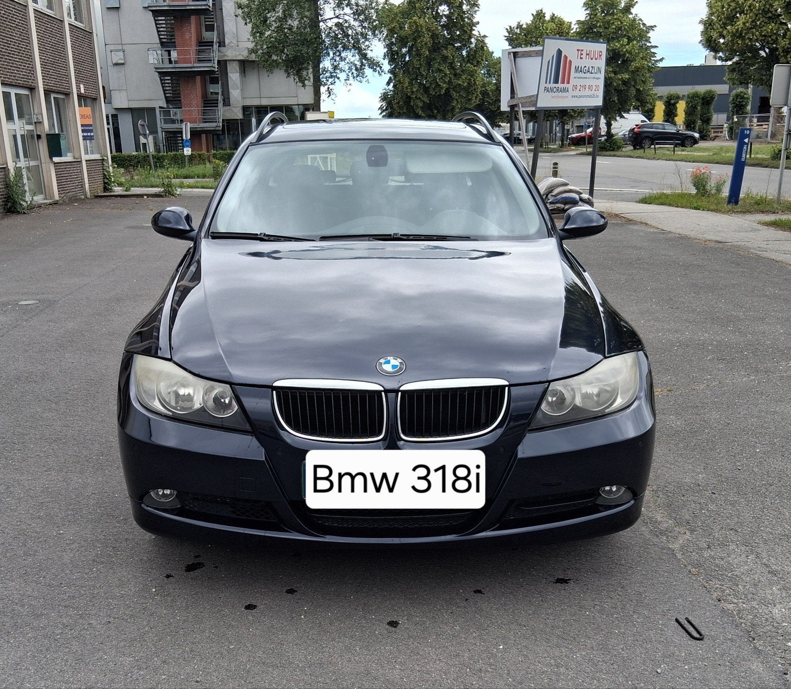 Bmw 318i , automaat, break e91, gekeurd voor verkoop, Auto's, Automaat, Achterwielaandrijving, Parkeersensor, Blauw