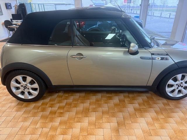 Mini Cooper S Cabrio Side Walk! Airco Leer Cruise PDC ALU!, Auto's, 4 zetels, 4 cilinders, Cabriolet, 1600 cc