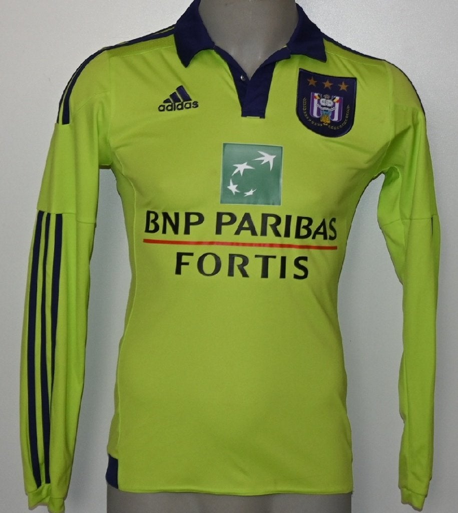 RSC Anderlecht BNP Paribas Fortis / nr 27 / S - XS Fluo, Verzenden, Zo goed als nieuw, Shirt