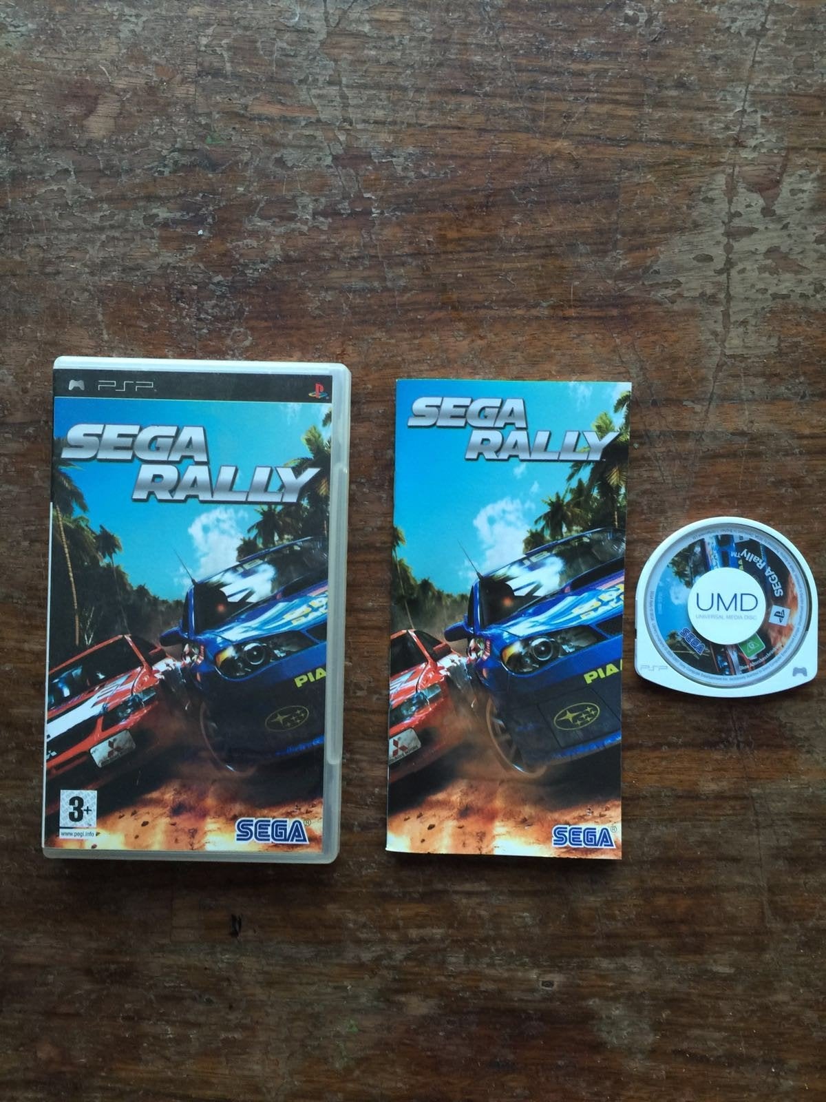 Sega rally, Enlèvement ou Envoi