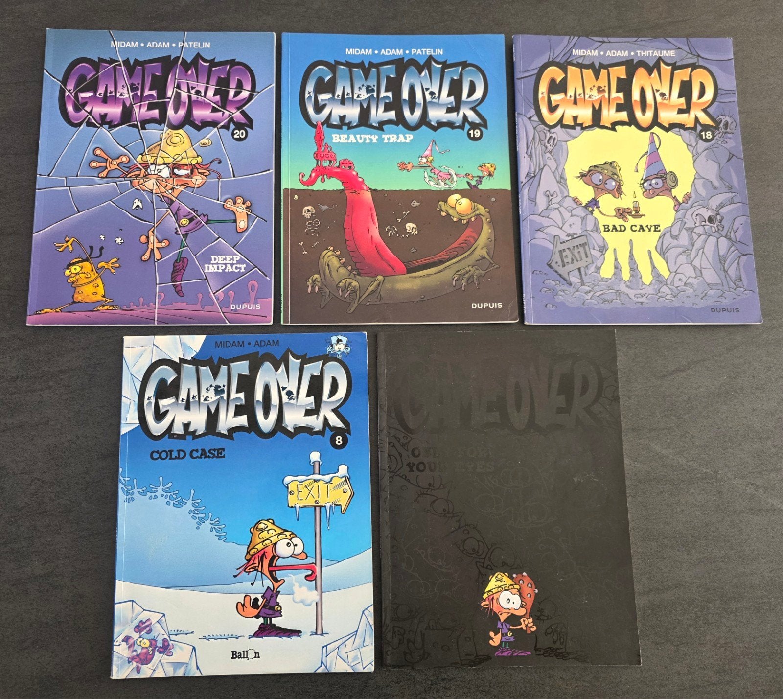 Strips: Game over.     Ballon, Ophalen of Verzenden, Zo goed als nieuw