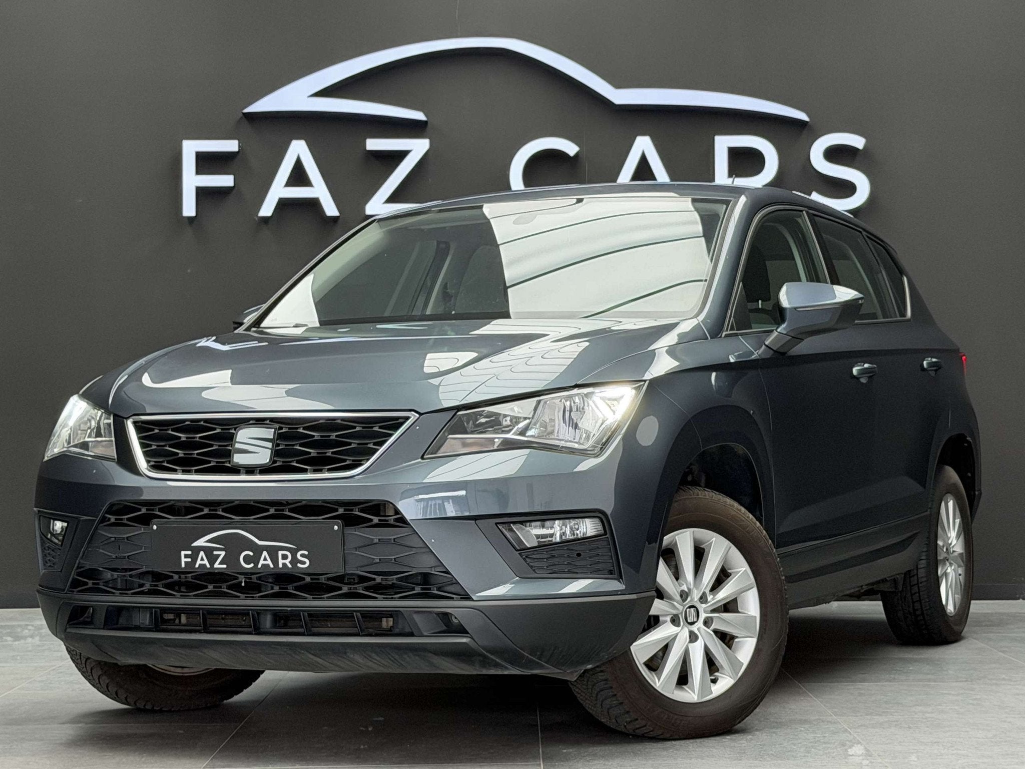 SEAT Ateca 1.6 CR TDI Ecomotive * 1ER PROP + REGU + GARANTIE, Autos, Seat, Argent ou Gris, Achat, Euro 6, Entreprise