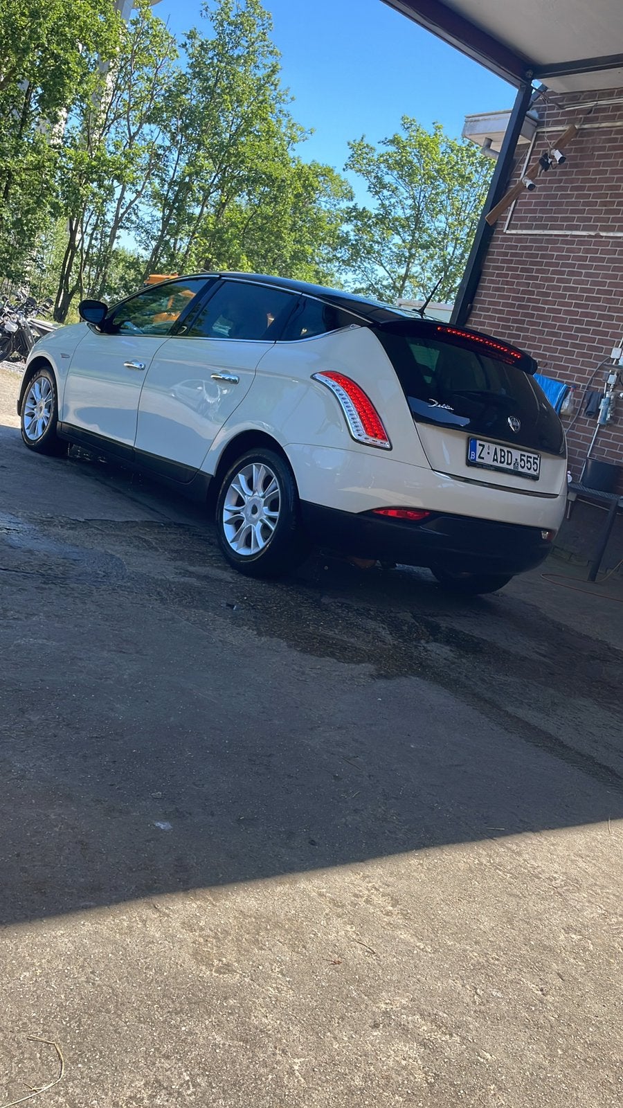 Lancia Delta 1.4 benzine met keuring, Auto's, Voorwielaandrijving, Zwart, Wit, Handgeschakeld