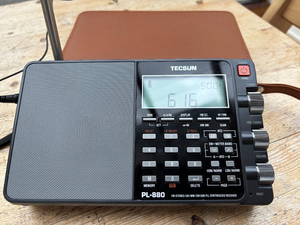 Tecsun PL-880, Enlèvement, Comme neuf, Récepteur universel