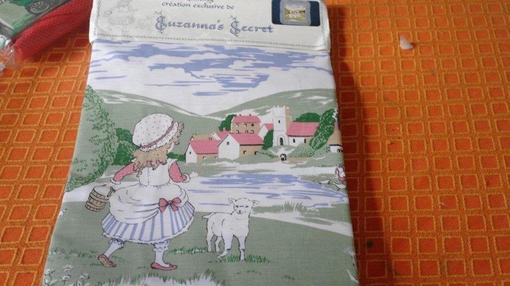 Kit broderie quilting pour faire un coussin  + ou - 40 x40., Enlèvement ou Envoi, Neuf, Broderies à la main, Set à broder