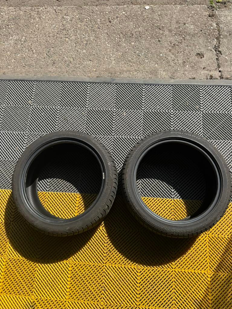 Pneus 205/45 R17, Enlèvement