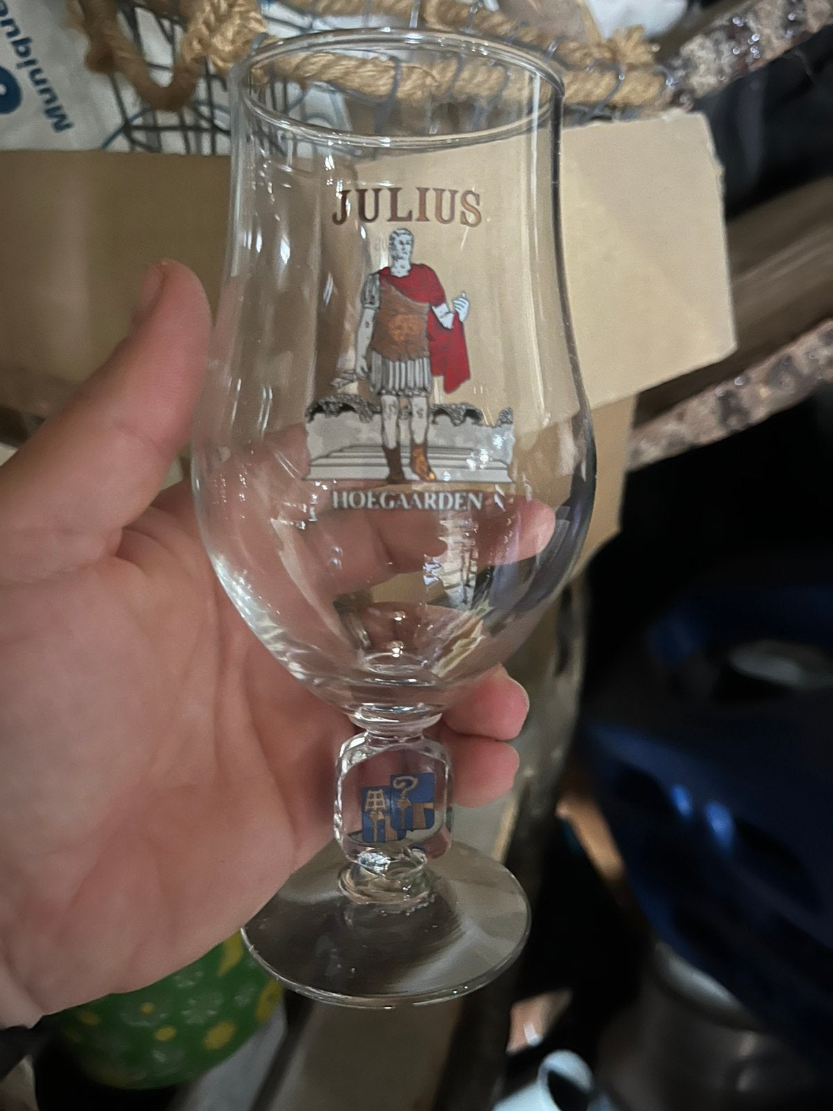 Hoegaarden glazen, Verzamelen, Ophalen, Zo goed als nieuw