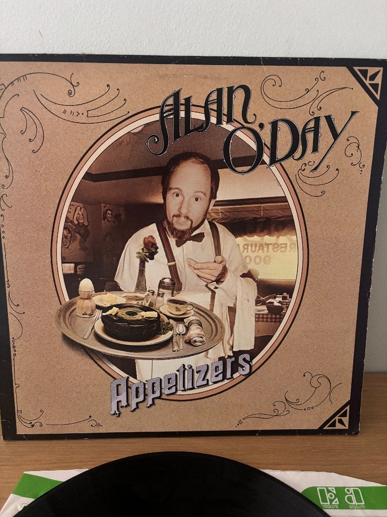 LP - Alan Oday - apéritifs, CD & DVD, Vinyles | Rock, Pop rock, Enlèvement ou Envoi, Utilisé, LP